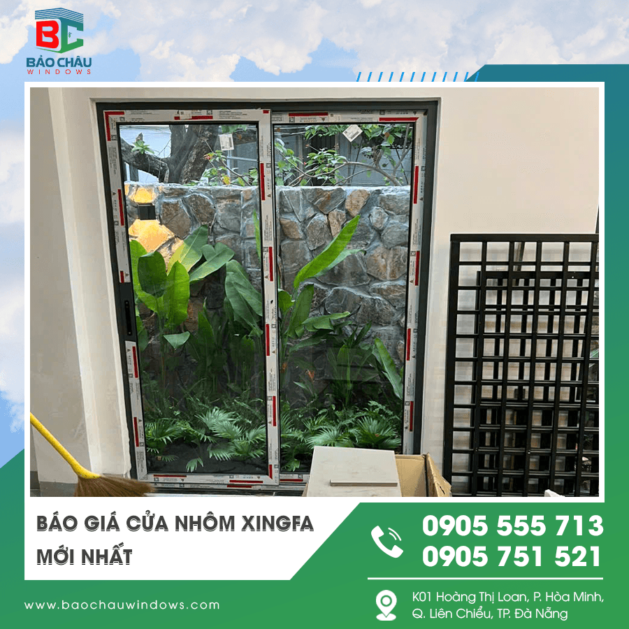 Báo giá cửa nhôm Xingfa mới nhất Báo giá cửa nhôm Xingfa mới nhất