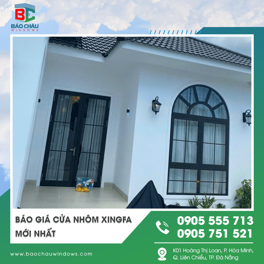 Cửa nhôm Xingfa hiện đại Cửa nhôm Xingfa hiện đại