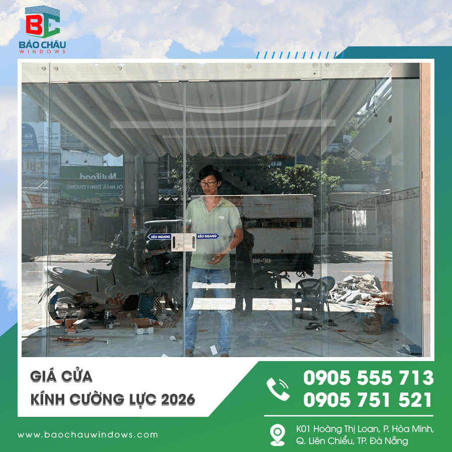 Thi công cửa kính cường lực thực tế tại công trình Thi công cửa kính cường lực thực tế tại công trình