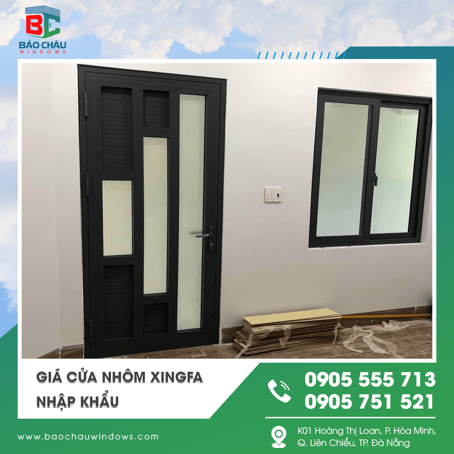 Thi công cửa nhôm Xingfa nhập khẩu tại công trình thực tế Thi công cửa nhôm Xingfa nhập khẩu tại công trình thực tế