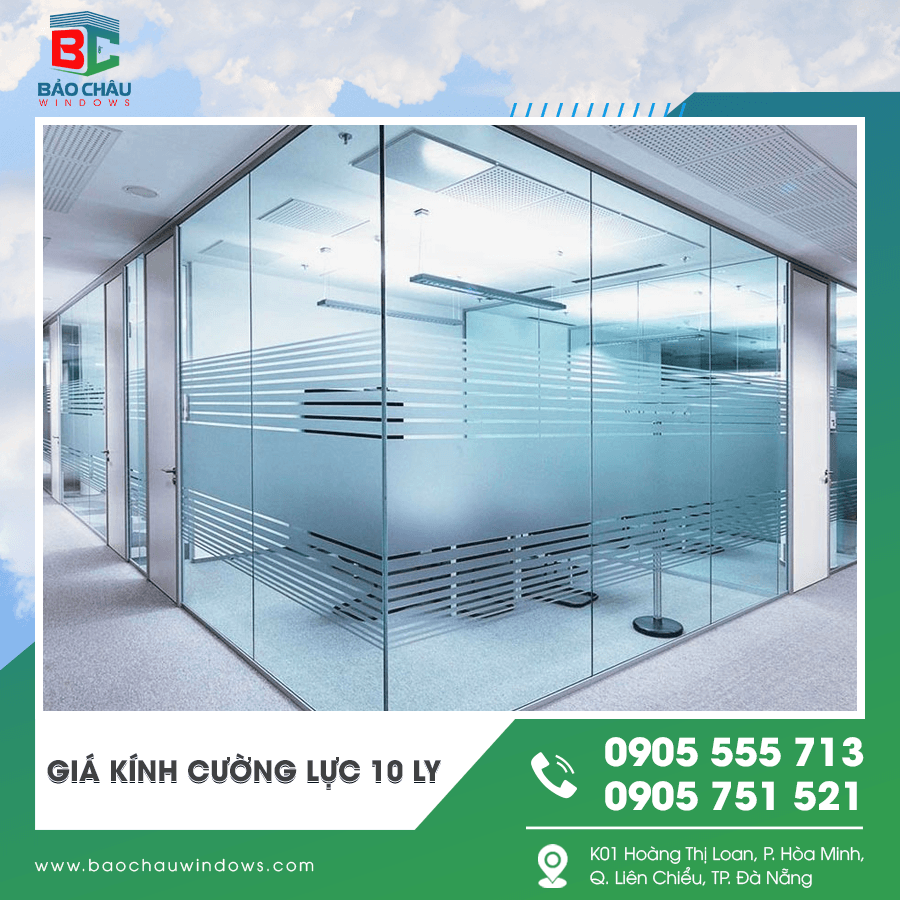 Kính cường lực 10 ly lắp đặt vách ngăn Kính cường lực 10 ly lắp đặt vách ngăn