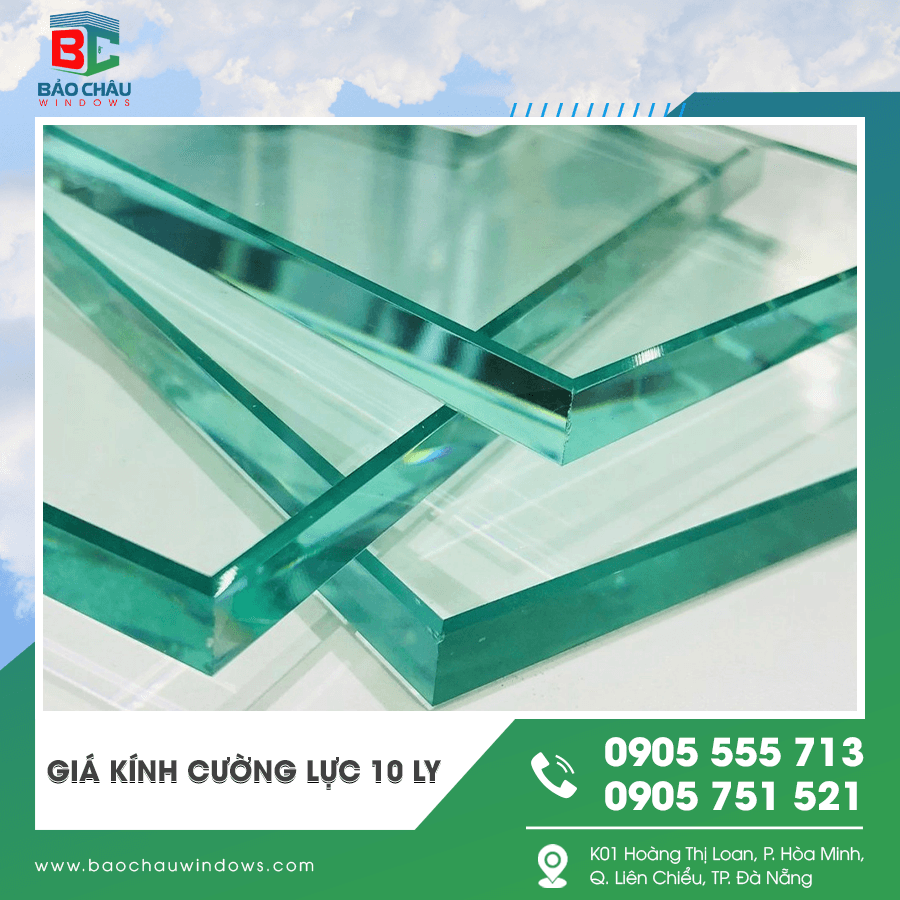 Kính cường lực 10 ly dùng làm cửa kính Kính cường lực 10 ly dùng làm cửa kính