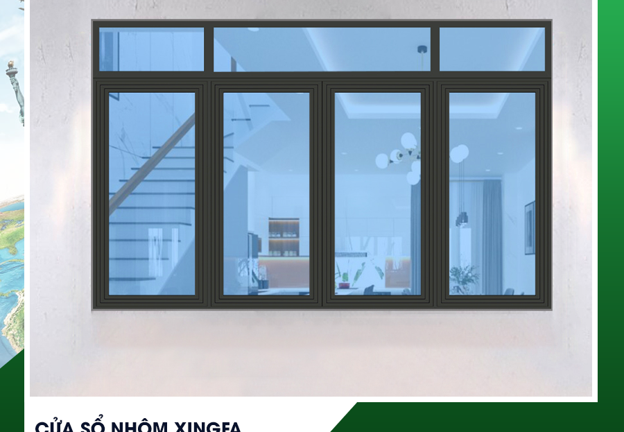 Cửa sổ nhôm Xingfa Đà Nẵng – Lựa chọn hoàn hảo cho không gian sống hiện đại