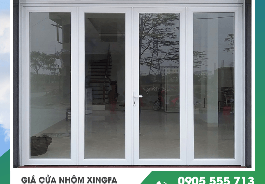 Giá cửa nhôm Xingfa 4 cánh mới nhất – Cập nhật chi tiết, minh bạch và dễ hiểu